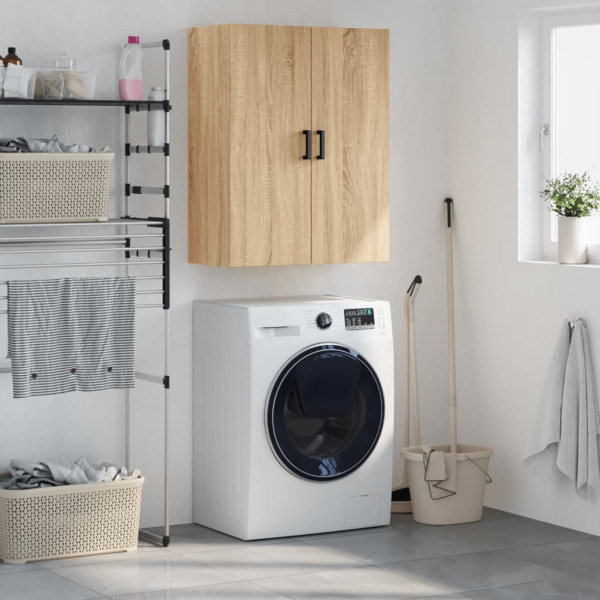 Armario de pared roble Sonoma 69.5x34x90 cm D