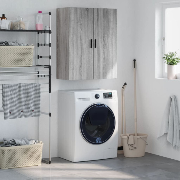 Armario de pared gris Sonoma 69.5x34x90 cm D