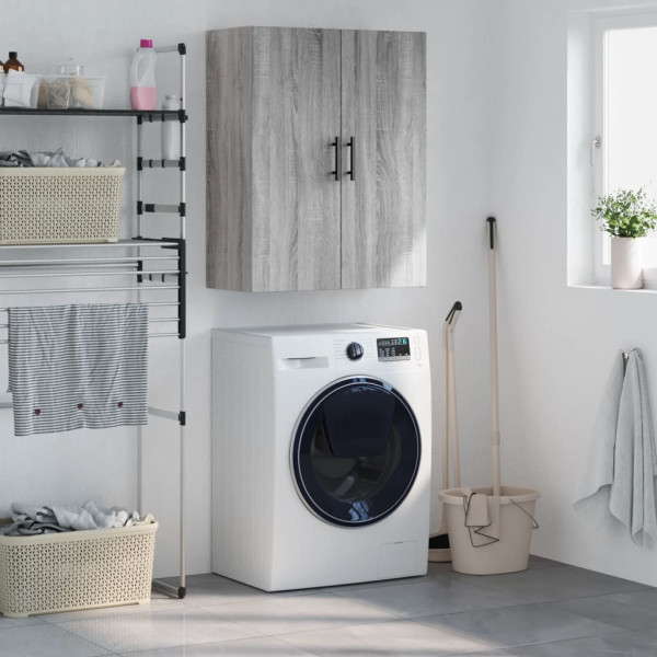 Armario de pared gris Sonoma 69.5x34x90 cm D