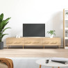 Mueble de TV madera de ingeniería roble Sonoma 150x36x30 cm 1