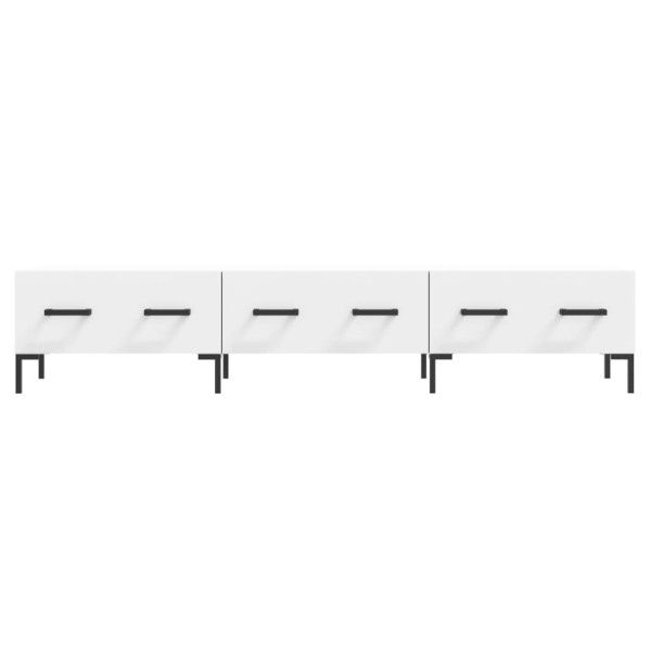 Móvel de TV 150x36x30 cm derivados de madeira branco M 5