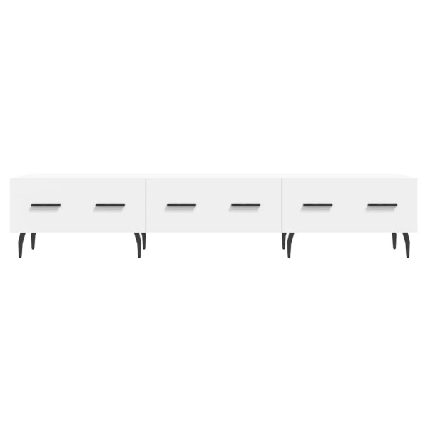 Móvel de TV 150x36x30 cm derivados de madeira branco M 5