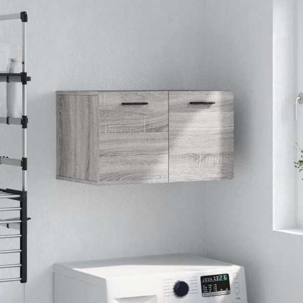 Armario de pared madera de ingeniería gris Sonoma 60x36.5x35 cm D