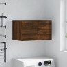Armario de pared madera ingeniería marrón roble 60x36.5x35 cm 1