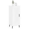 Aparador madera de ingeniería blanco 34.5x34x90 cm 3