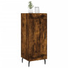 Aparador madera de ingeniería roble ahumado 34.5x34x90 cm 3