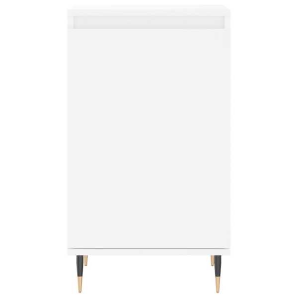 Aparador de madeira de engenharia branco 40x35x70 cm M 5