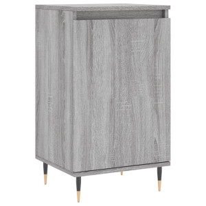 Decoração de madeira Sonoma cinza 40x35x70 cm H