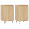 Aparadores 2 uds madera de ingeniería roble Sonoma 40x35x70 cm 2