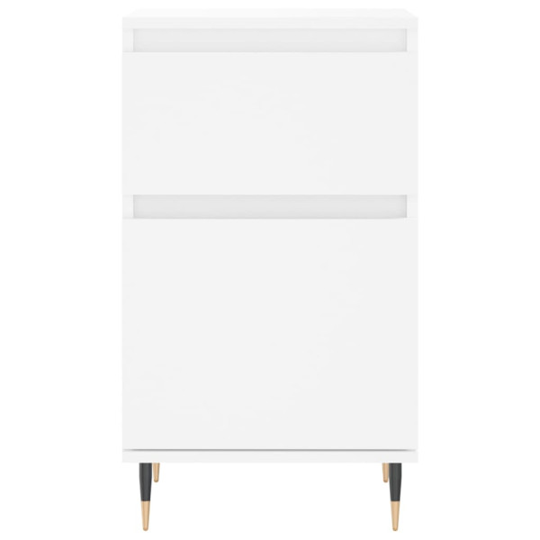 Aparador de madeira de engenharia branco 40x35x70 cm M 5