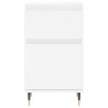Aparador de madeira de engenharia branco 40x35x70 cm 5
