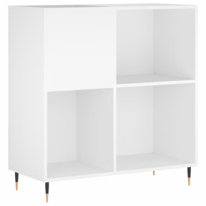 Armário para discos 84.5x38x89 cm derivados de madeira branco H