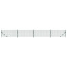 Cerca de malha de arame com flange 1x10 m verde 2