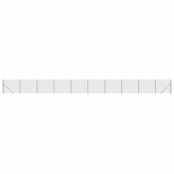 Cerca de malha de arame com flange 1.8x25 m antracite M 2