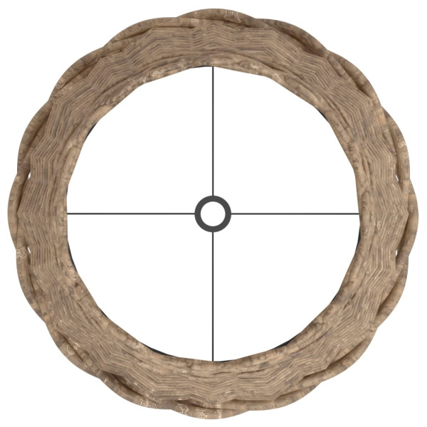 Abajur Ø30x20 cm vime castanho M 5