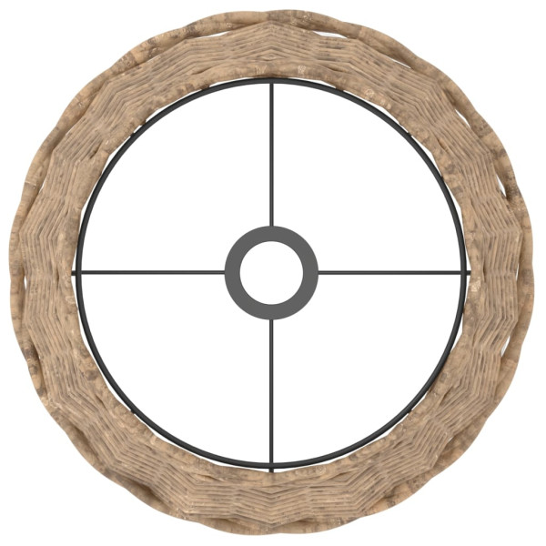 Abajur Ø38x23 cm vime castanho M 5