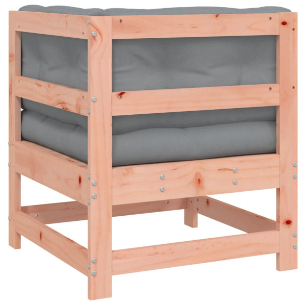 Sofá de canto com almofadões madeira de douglas maciça M 5