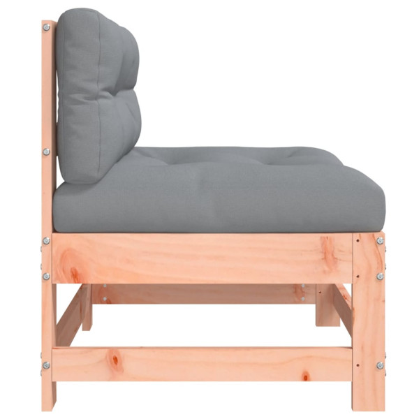 Sofá de centro com almofadões madeira de douglas maciça M 4