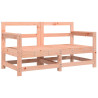 Sillones de jardín y cojines 2 uds madera maciza abeto Douglas 3