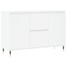 Aparador 104x35x70 cm derivados de madeira branco 2