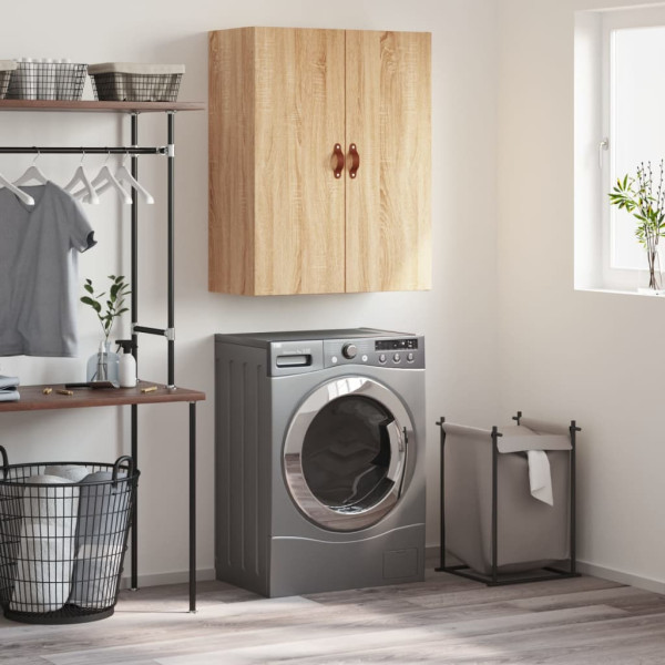 Armario de pared roble Sonoma 69.5x34x90 cm D