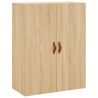 Armario de pared roble Sonoma 69.5x34x90 cm 2
