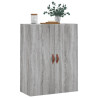 Armario de pared gris Sonoma 69.5x34x90 cm 4