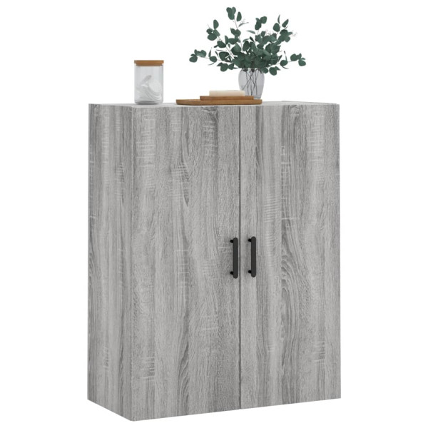 Armario de pared gris Sonoma 69.5x34x90 cm M 4
