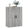 Armario de pared gris Sonoma 69.5x34x90 cm 4