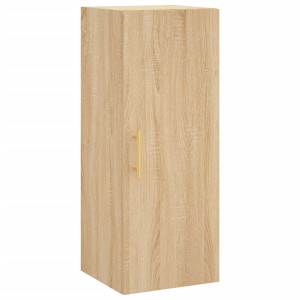 Armario de pared roble Sonoma 34.5x34x90 cm H