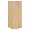 Armario de pared roble Sonoma 34.5x34x90 cm 2