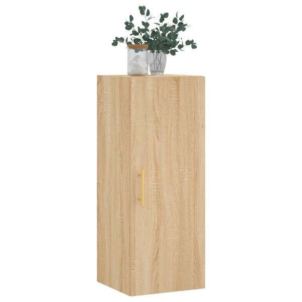 Armario de pared roble Sonoma 34.5x34x90 cm M 4