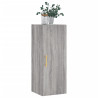 Armario de pared gris Sonoma 34.5x34x90 cm 4