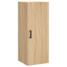 Armario de pared roble Sonoma 34.5x34x90 cm 2