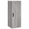 Armario de pared gris Sonoma 34.5x34x90 cm 2