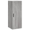 Armario de pared gris Sonoma 34.5x34x90 cm 2