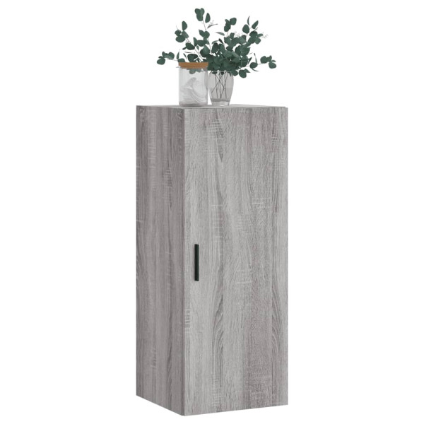 Armario de pared gris Sonoma 34.5x34x90 cm M 4