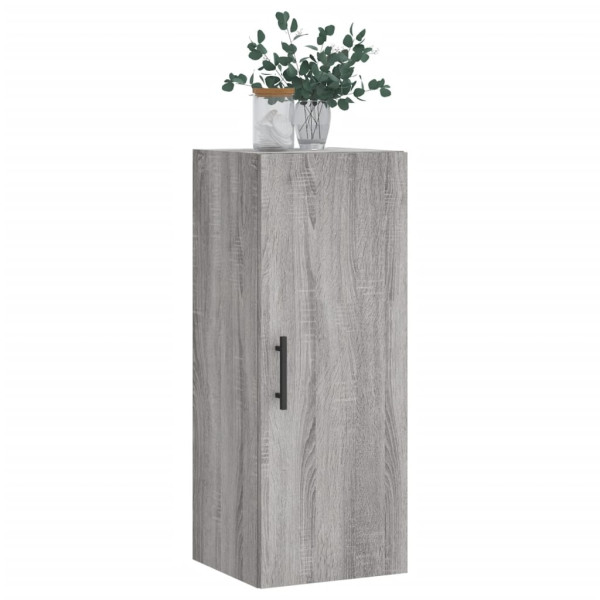 Armario de pared gris Sonoma 34.5x34x90 cm M 4