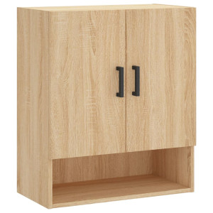 Armario de pared madera de ingeniería roble Sonoma 60x31x70 cm H