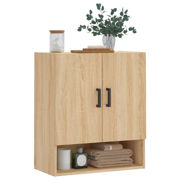 Armario de pared madera de ingeniería roble Sonoma 60x31x70 cm M 3