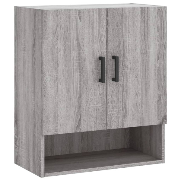 Armario de pared madera de ingeniería gris Sonoma 60x31x70 cm M 2