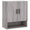 Armario de pared madera de ingeniería gris Sonoma 60x31x70 cm 2
