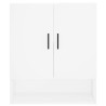 Armário parede 60x31x70 cm derivados de madeira branco 5