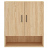 Armario de pared madera de ingeniería roble Sonoma 60x31x70 cm 5