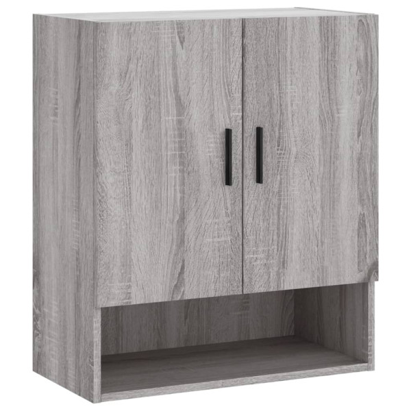 Armario de pared madera de ingeniería gris Sonoma 60x31x70 cm M 2
