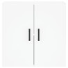 Armario de pared madera de ingeniería blanco 60x31x60 cm 5