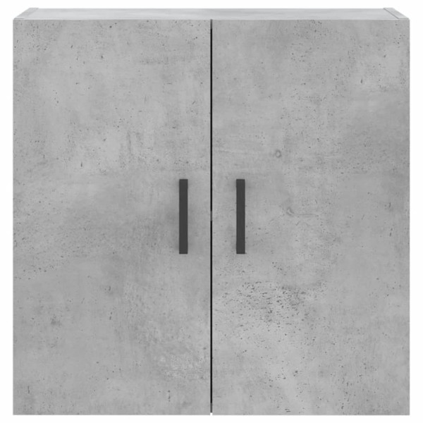 Armario de pared madera de ingeniería gris hormigón 60x31x60 cm M 5