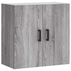 Armario de pared madera de ingeniería gris Sonoma 60x31x60 cm H