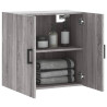 Armario de pared madera de ingeniería gris Sonoma 60x31x60 cm 4