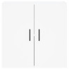 Armario de pared madera de ingeniería blanco 60x31x60 cm 5